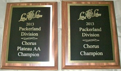2013 Division Championship plaques