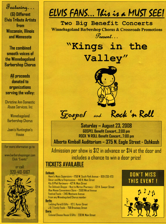 Kings In The Valley, presented by the Winnebagoland Barbershop Chorus